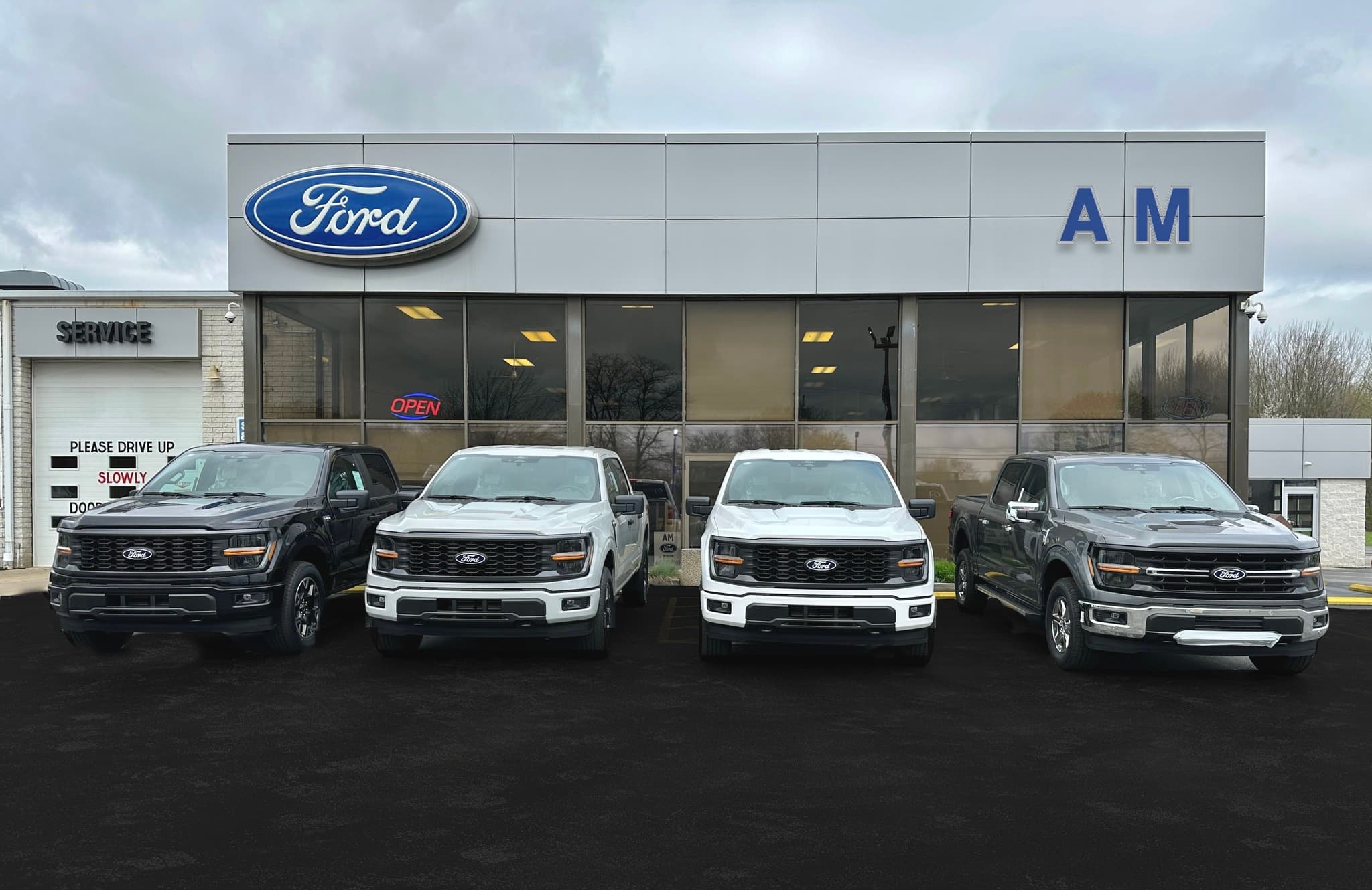 Ford Dealership Background